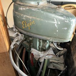 1937 Elgin Boat Motor 