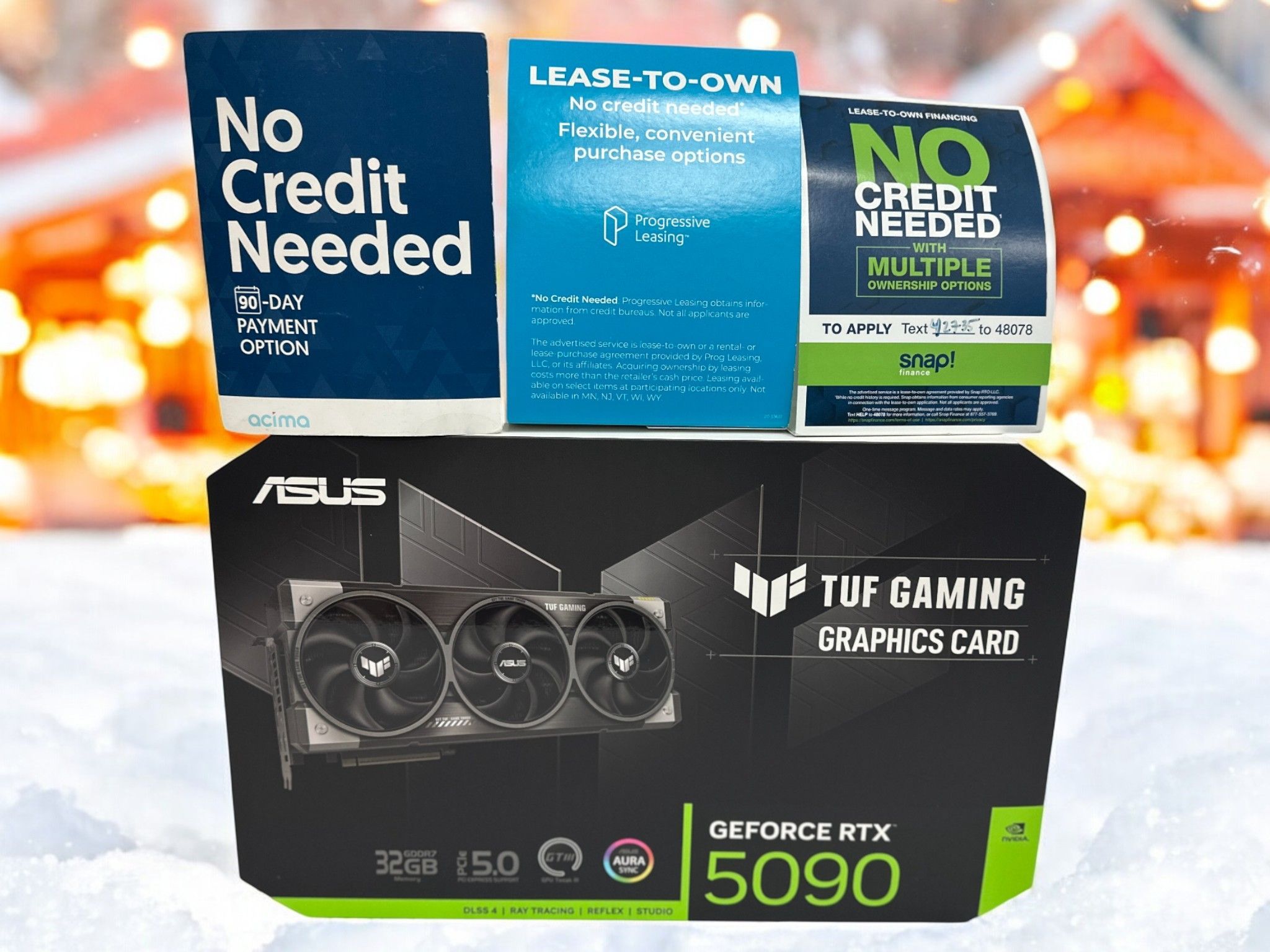 π¦ CHRISTMAS GIFT π¦ NO DOWN PAYMENT FINANCE π¦ ASUS TUF GAMING NVIDIA GEFORCE RTX 5090 (32GB) GDDR7 GRAPHICS CARD. - NEW