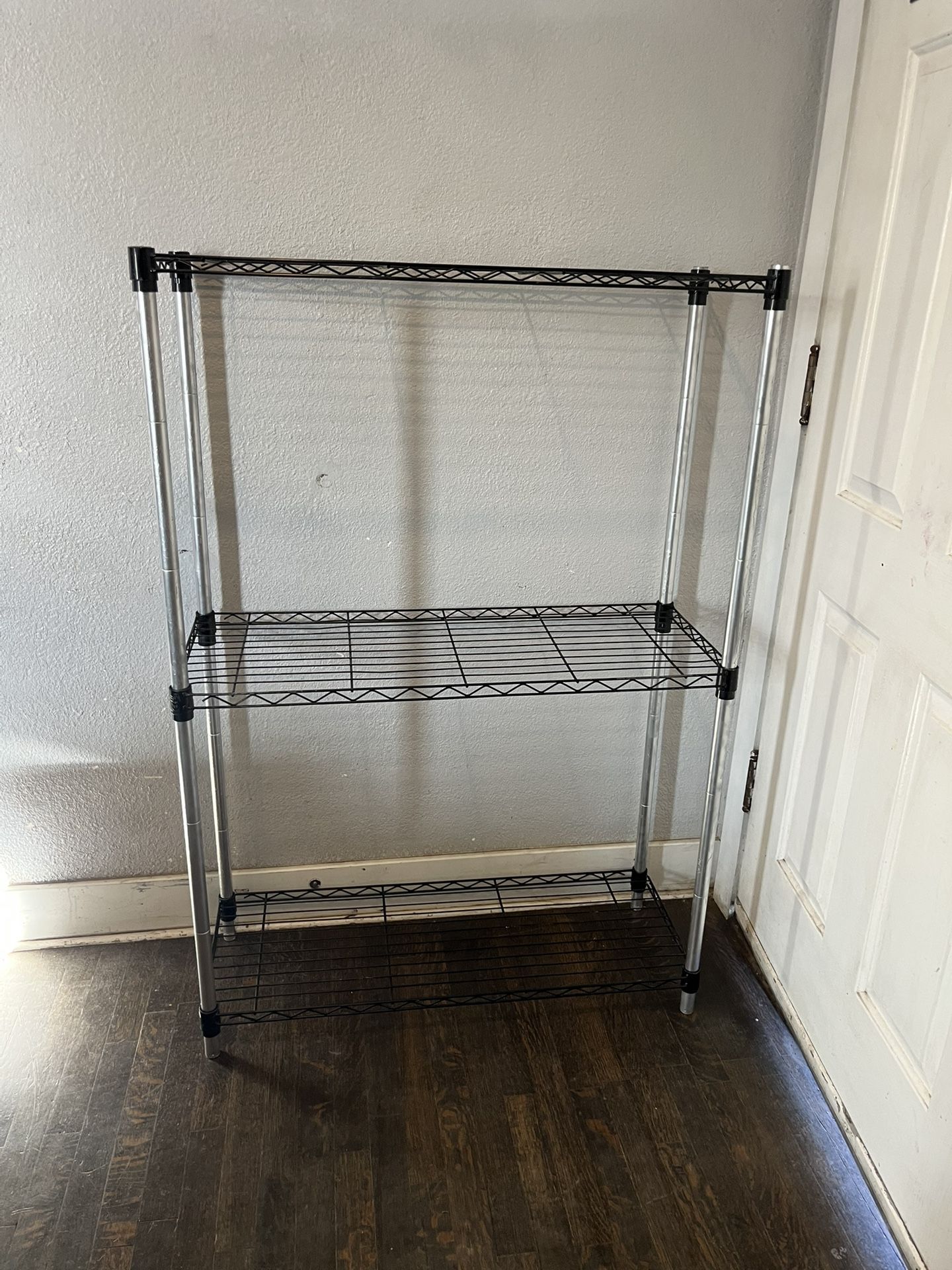 3- Tier wire shelf organizer- 36”L x14”W x52”H