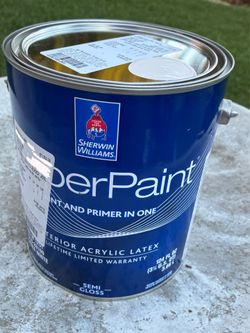 Primer and Paint Semi Gloss Sherwin Williams - New