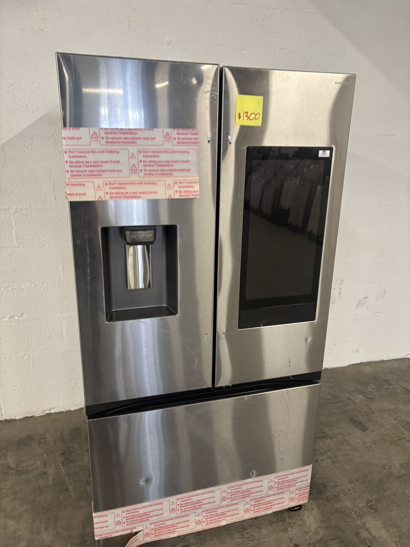 Final sale on Samsung Refrigerator family hub ๐บ (new/scratch/dent)