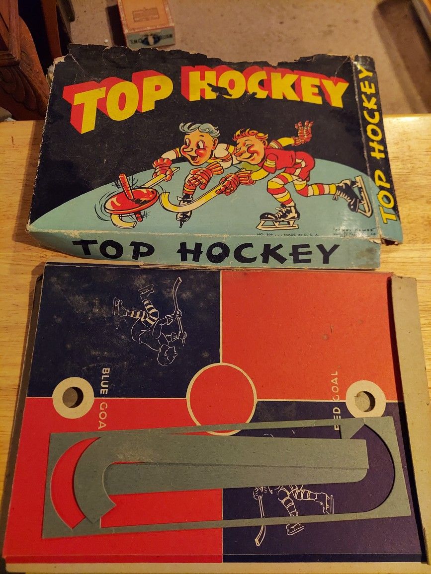 Vintage Top Hockey Board Game