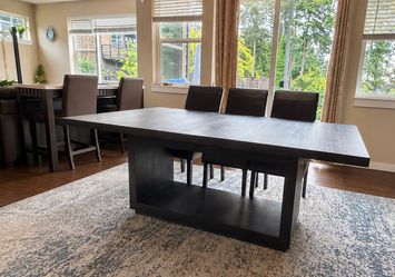 Expandable dinning table