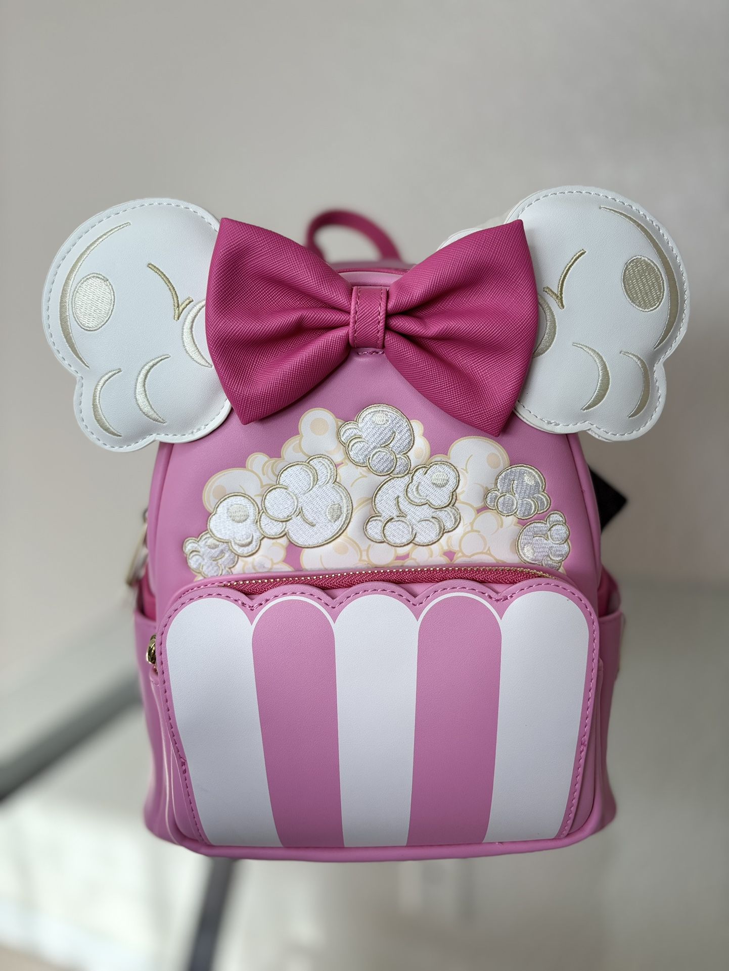 Loungefly Minnie Mouse Popcorn Ears Mini Backpack