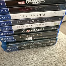 PS4 Games Total Of 11 BUNDLE Sale 
