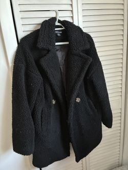 LONG BLACK COAT