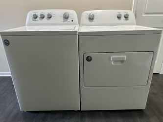 Whirlpool washer and dryer