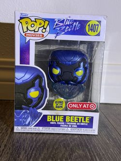 Blue Beetle Funko Pop #1407 Glow in the Dark – Target Exclusive – New In Box