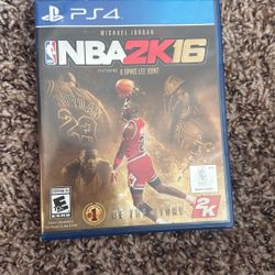 NBA 2K16 Michael Jordan Edition. 