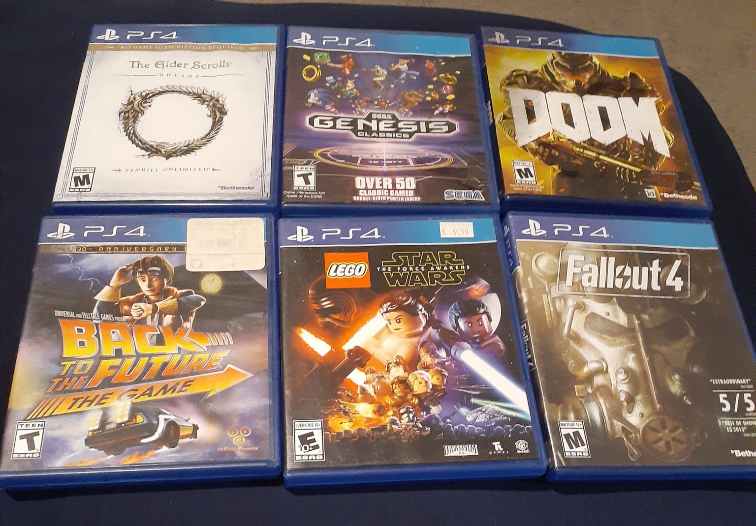PS4 GAME BUNDLE ALL FOR $40 OR $10 EACH
