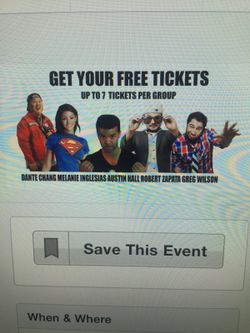 Free comedy show tickets to ventura harbor comedy club this Friday