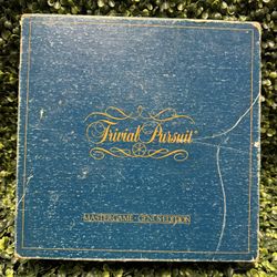 Vintage Trivial Pursuit Master Game Genus Edition 1981