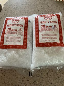 Two bags Buffalo snow never opened