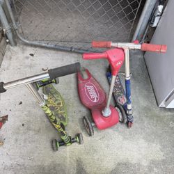2/3/4 Wheel Scooter
