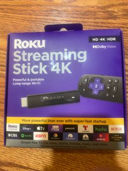 Roku streaming stick 4k