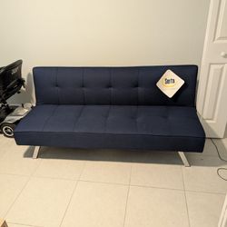 Blue Futon 