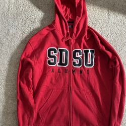SDSU Aztecs Sweatshirt Hoodie Men’s 2XL Cotton San Diego State