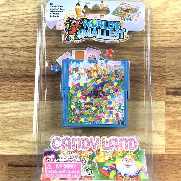 Candy Land Worlds Smallest Board Game Mini Micro Tiny