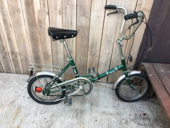 Huffy folding cheap bike