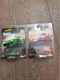 Hot wheels fast and furious cars