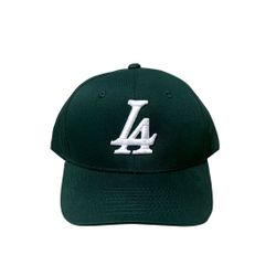 Collective LA SnapBack Hat Forest Green