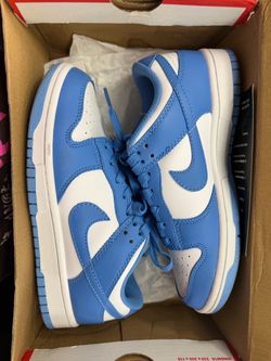 University blue dunks
