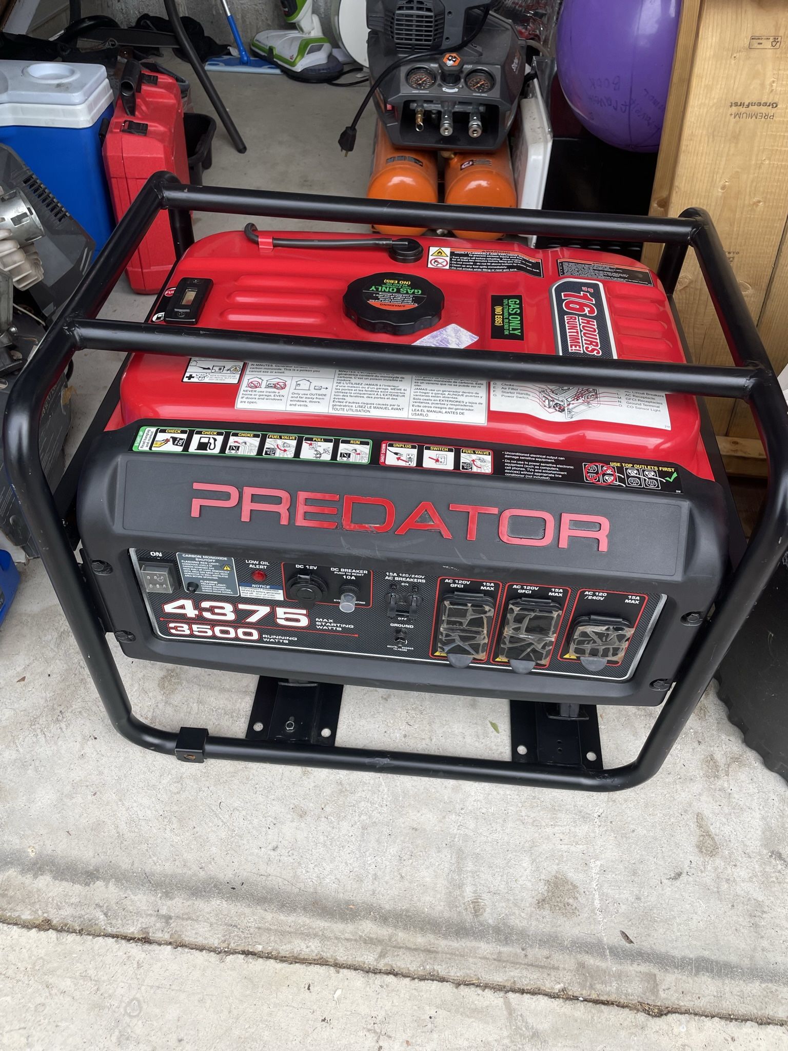 Predator 4375 Generator