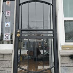 Black Sercurity Door