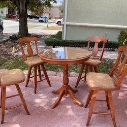 Table And 4 Chairs