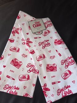 Diet Coke Girls kitchen towels set