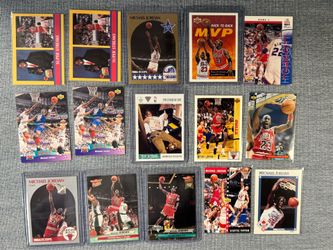 Michael Jordan Basketball Card Lot