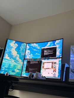Alienware 34 inch curved OLED gaming monitor