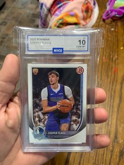 Cooper Flagg rookie graded!