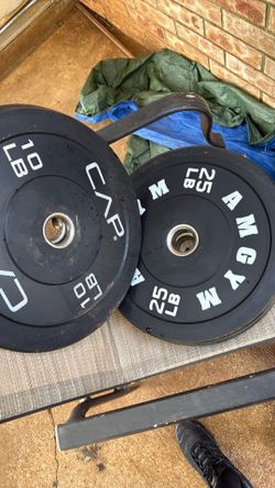 60 Lb set bumper plates
