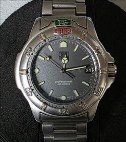 Vintage Tag Heuer watch