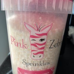 Pink Zebra Sprinkles