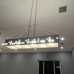 Linear Island Chandelier 