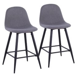 🪑 2-Pc Pebble Counter Stools — $125 🪑