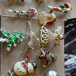 Christmas pins