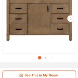 48 Inch Vanity Cabinet - No Top 