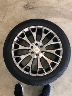 20in 2019 Cadillac xt5 wheels