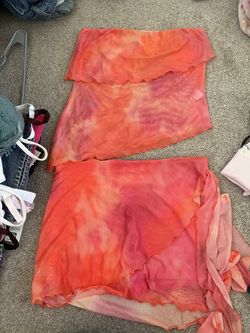 Two Piece Vibrant Summer Set