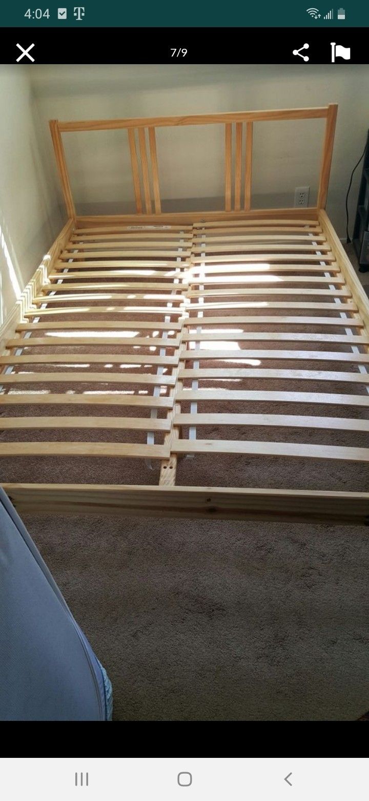 IKEA full size bed frame