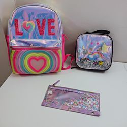 First come first serve!!
All for Only 15 dollars (all paid 90 dollars).
All Children Place like New and great quality!!
Backpack + lunch bag + pencil 