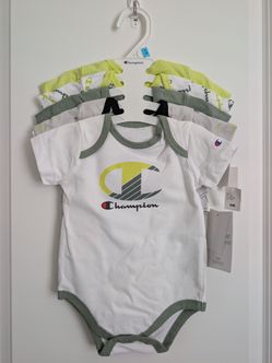 Champion 5pc Infant Onesies Set