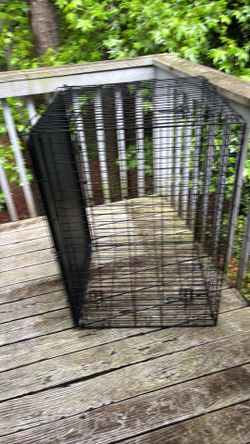 Large dog cage