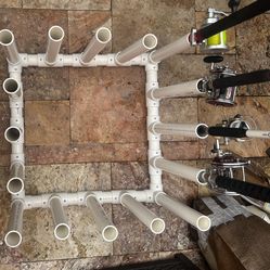 Expandable 16-slot Fishing Pole Holder/Stand/Rack