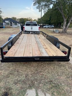 Trailer 16x6,5 ft new wood new light new colour new tires