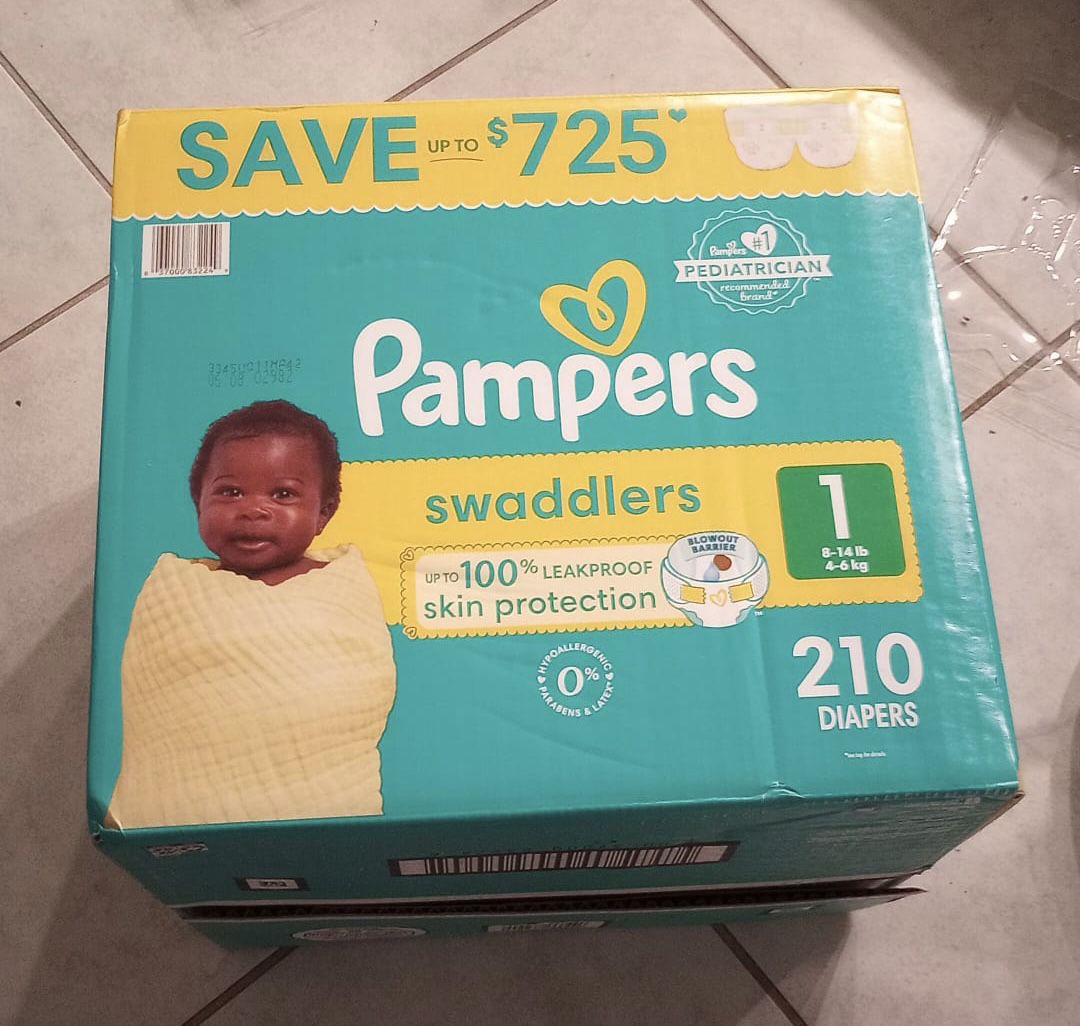 Swaddles Pampers Size 1 