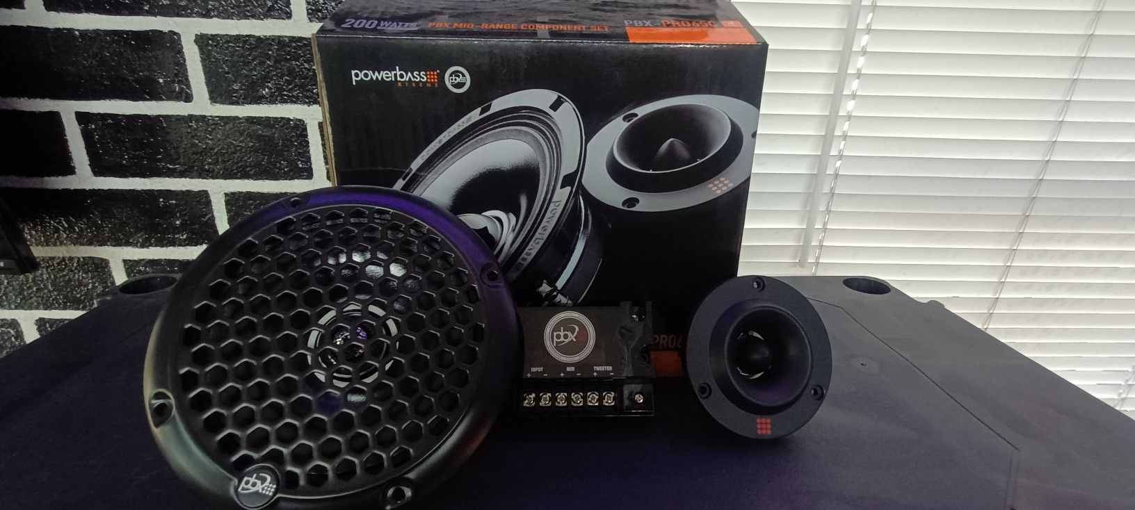 Set Of PowerBass Component Set 6.5